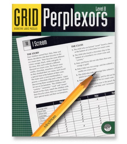 Green Board Games Mindware - Grid Perplexors Level B