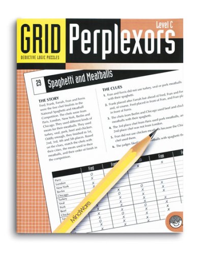 Green Board Games Mindware - Grid Perplexors Level C