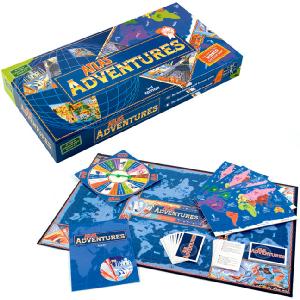 The Green Board Game Atlas Adventures Game
