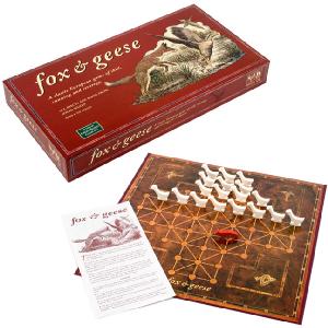 Green Board Games The Green Board Game Fox and Geese Game