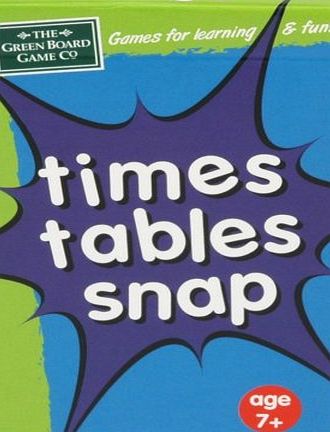 Green Board Games Times Table Snap