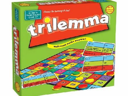 Green Board Games Trilemma Maths Game