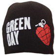 Green Day Heart Grenade Beanie