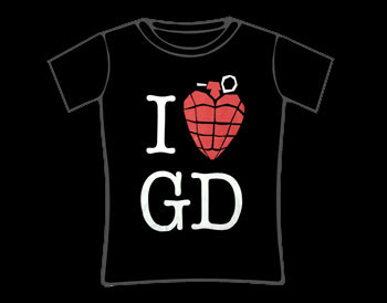 I Heart GD Skinny T-Shirt