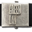 Green Day Logo Utility Leather Belt