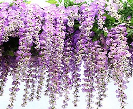 Green jump 12pcs/lot Artificial 105CM home decor Wisteria silk flower holiday decoration weddings amp; events simulation flower