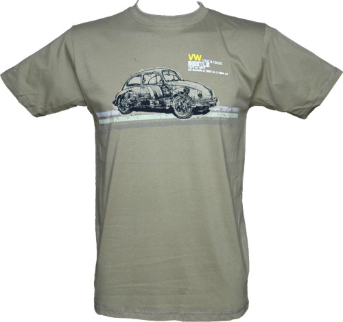 Men` Haynes VW Beetle T-Shirt