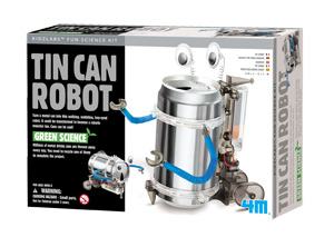 Green Science Tin Can Robot