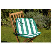 Green striped seat pad, 6 pack