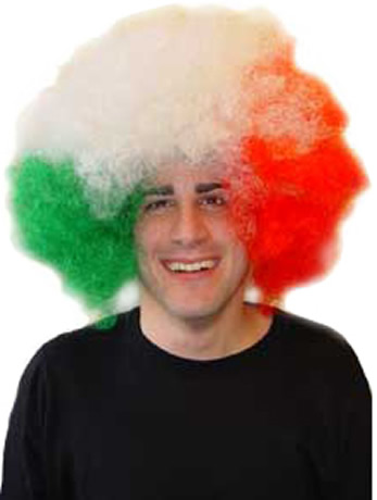Green White Red Afro