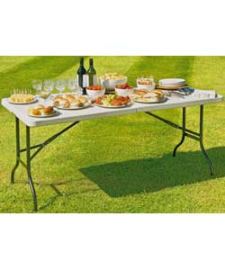 Greenhurst Foldaway Banqueting Garden Table - 5 Foot