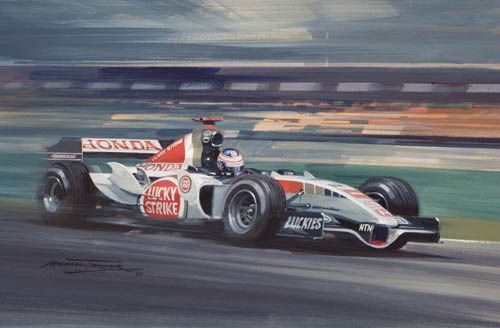 F1 and Le Mans Xmas and Greeting Cards - Set of 5