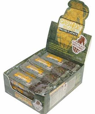 Grenade Reload Pack of 12 Flapjack Bars -