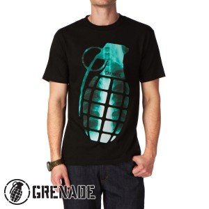 T-Shirts - Grenade X-Ray T-Shirt - Black