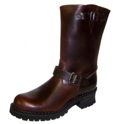 Grinders Male Mild One Leather Upper Alternative in Brown