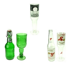 Grolsch Glass Goblets