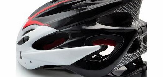 Guanshi Road Racing Cycling Bicycle Bike roller skates skating black Helmet for Unisex Adult in black, Size: