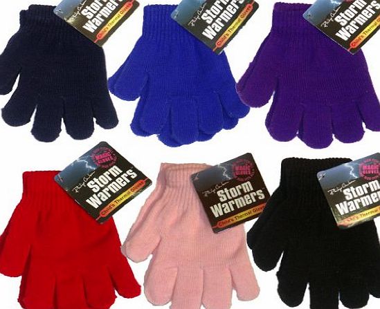 Guaranteed4Less PINK BOYS KIDS GIRLS CHILDRENS MAGIC WINTER GLOVES WARM THERMAL INSULATED