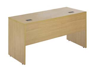 Guarda panel end narrow rectangular desk