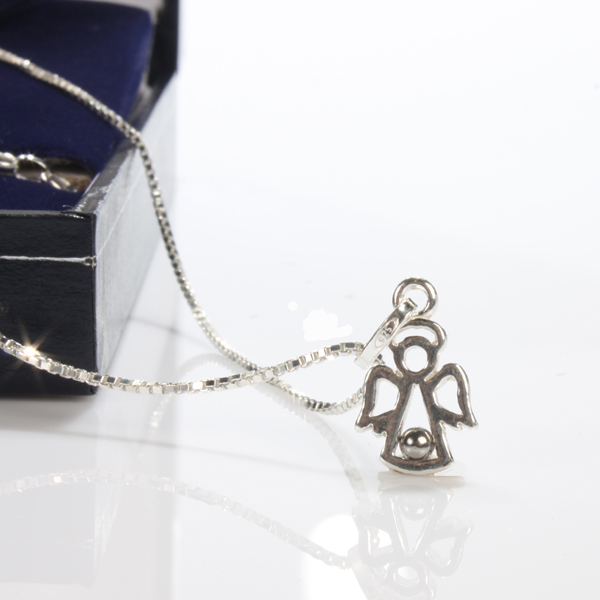 Guardian Angel Necklace and Bracelet Set