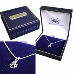 Guardian Angel Necklace with Personalised Box
