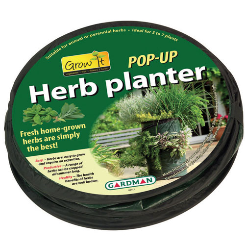 Gardman Grow It Pop-up Herb Planter