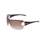 Womens Strass Sunglasses Brown/Gold