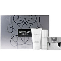 Guerlain Homme 50ml Eau de Toilette Spray 75ml Shower