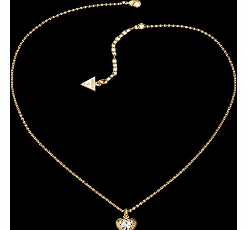 Gold PVD Crystals of Love Pendant UBN51420