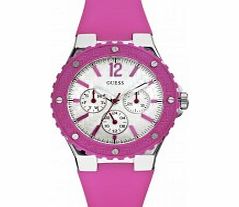 Guess Ladies OVERDRIVE Pink Watch
