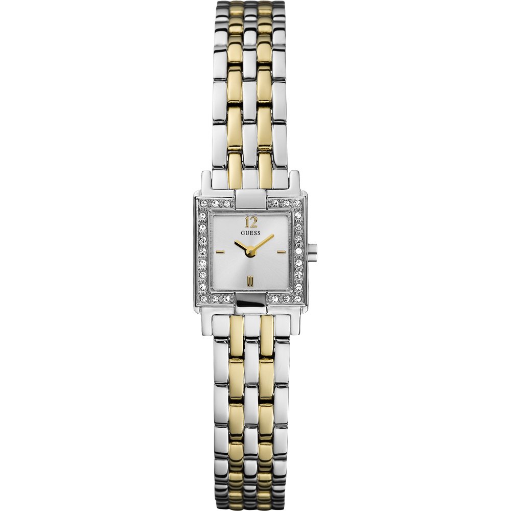 Guess W10590L1 Womens Watch silver and gold