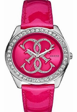 Guess W85121L1 Ladies Trend G SPIN Pink Watch