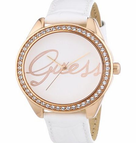 Guess Womens Quartz Watch Ladies Trend W0229L5 with Leather Strap