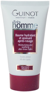 Guinot TRES HOMMES - BAUME HYDRATANT and APAISANT APRES-RASAGE (MOISTURISING and SOOTHING AFTERSHAVE