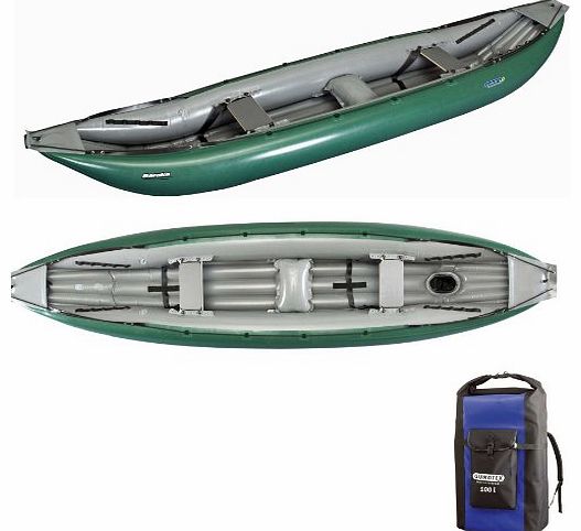 Gumotex Baraka, Self Draining White Water, High Pressure Inflatable Canoe