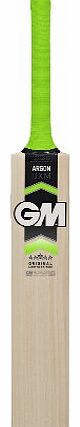 Gunn and Moore Junior Argon Cricket Bat - Natural/Green, Size 2
