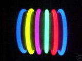 GY TOYS 100 single colour glow stick bracelets