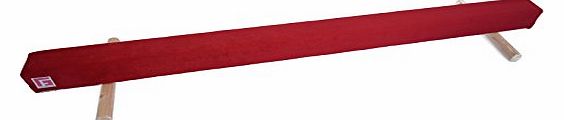 6ft Gym Factor Gymnastic Beam Red