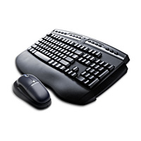 GP1200 Ultra Suite Full size RF in air cordless optical mouse & keyboard 8m range