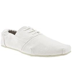 H By Hudson Male H By Hudson Occitan Fabric Upper in White