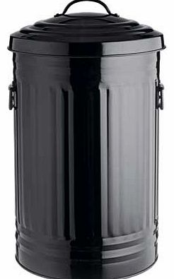 Habitat Alto 52L Black Kitchen Bin