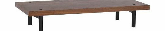 Habitat Bocksey Small Plinth - Walnut