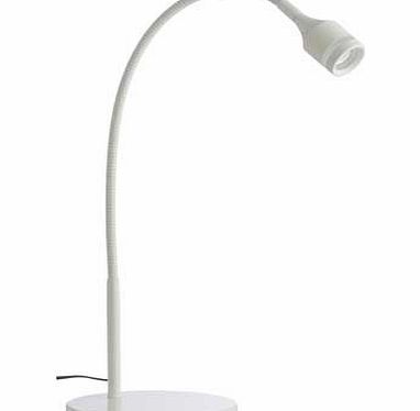 Habitat Dex LED Desk Lamp - White