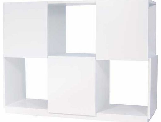 Habitat Hayden 3x2 Low Storage Unit - White