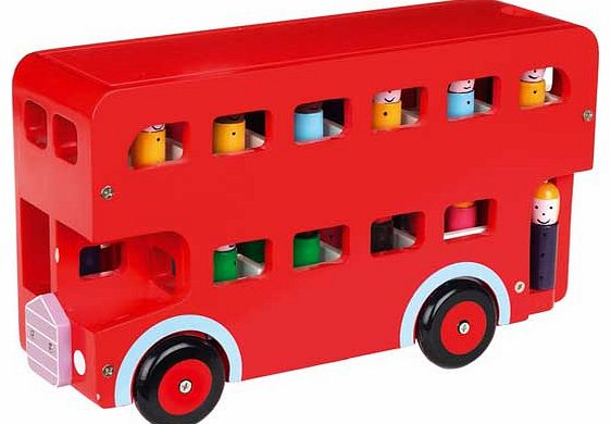 Kids London Bus Wooden Toy
