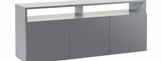 Habitat Kubrik Large Sideboard - Grey