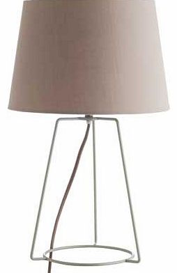 Lula Metal Table Lamp - Grey