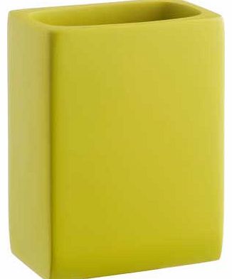Poli Bathroom Beaker - Saffron Yellow