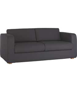 Porto 3 Seater Sofa Bed - Charcoal