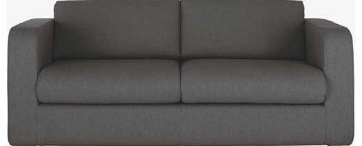 Habitat Porto Charcoal Fabric 2 Seat Sofa Bed